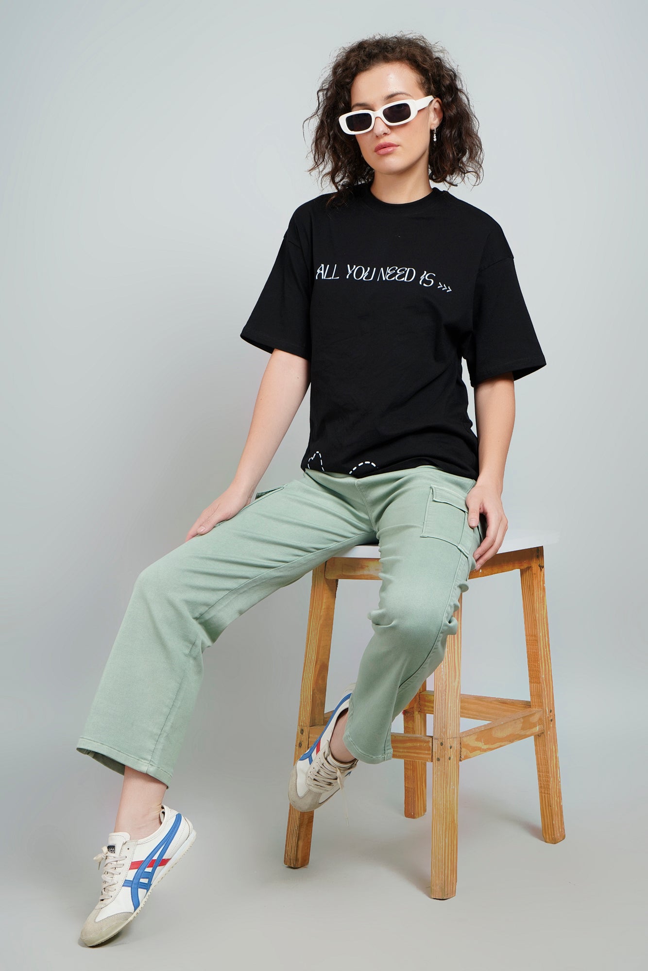 Relaxed Fit Cargo Style Jogger Pants